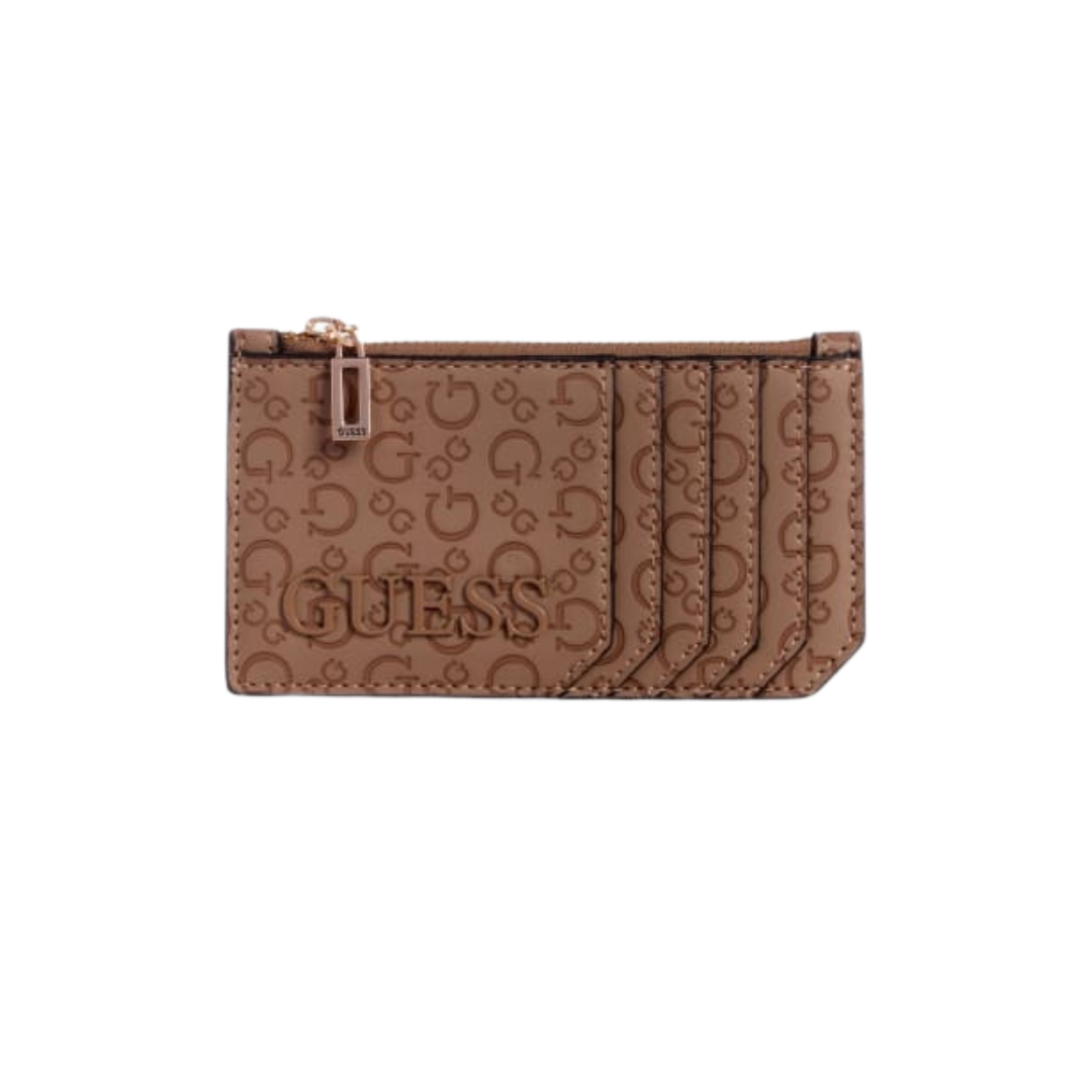 Tarjetero Guess café.