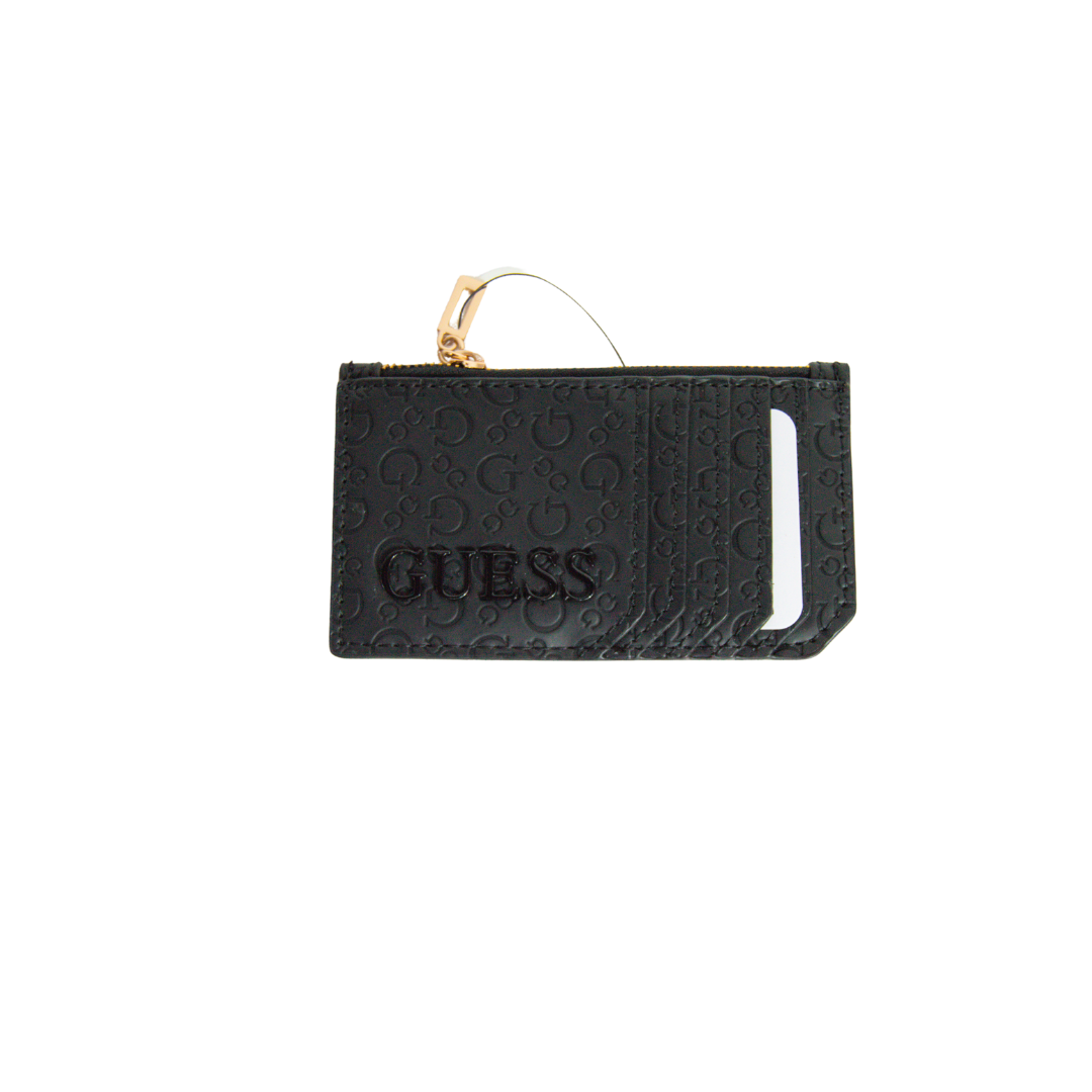 Tarjetero Guess negro.