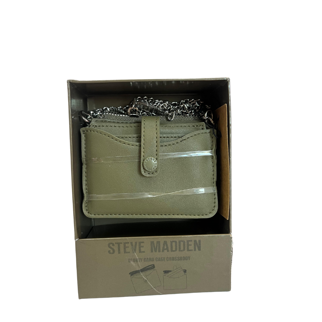 Cartera STEVE MADDEN verde aceituna.
