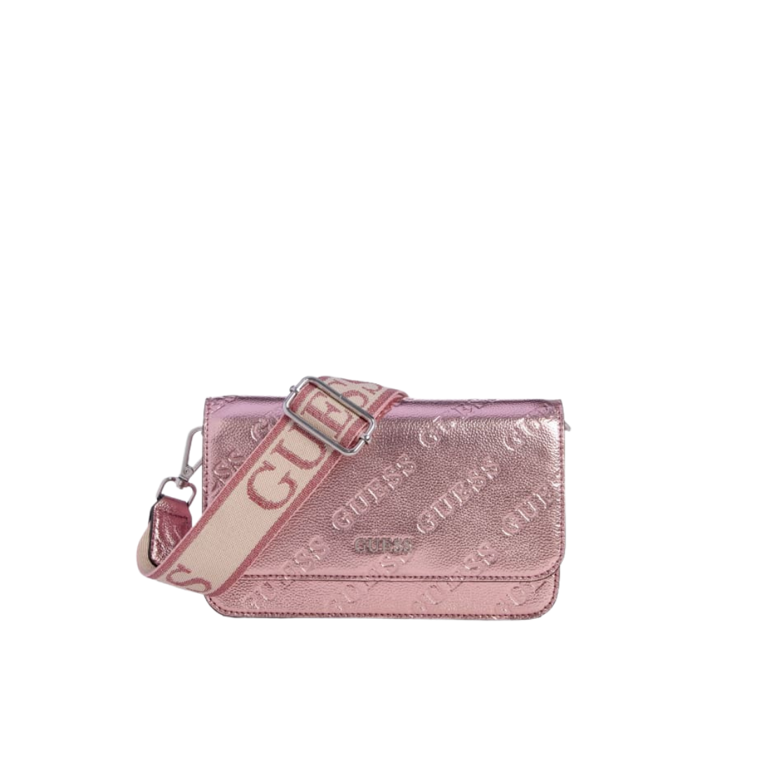 Bolso guess rosa claro