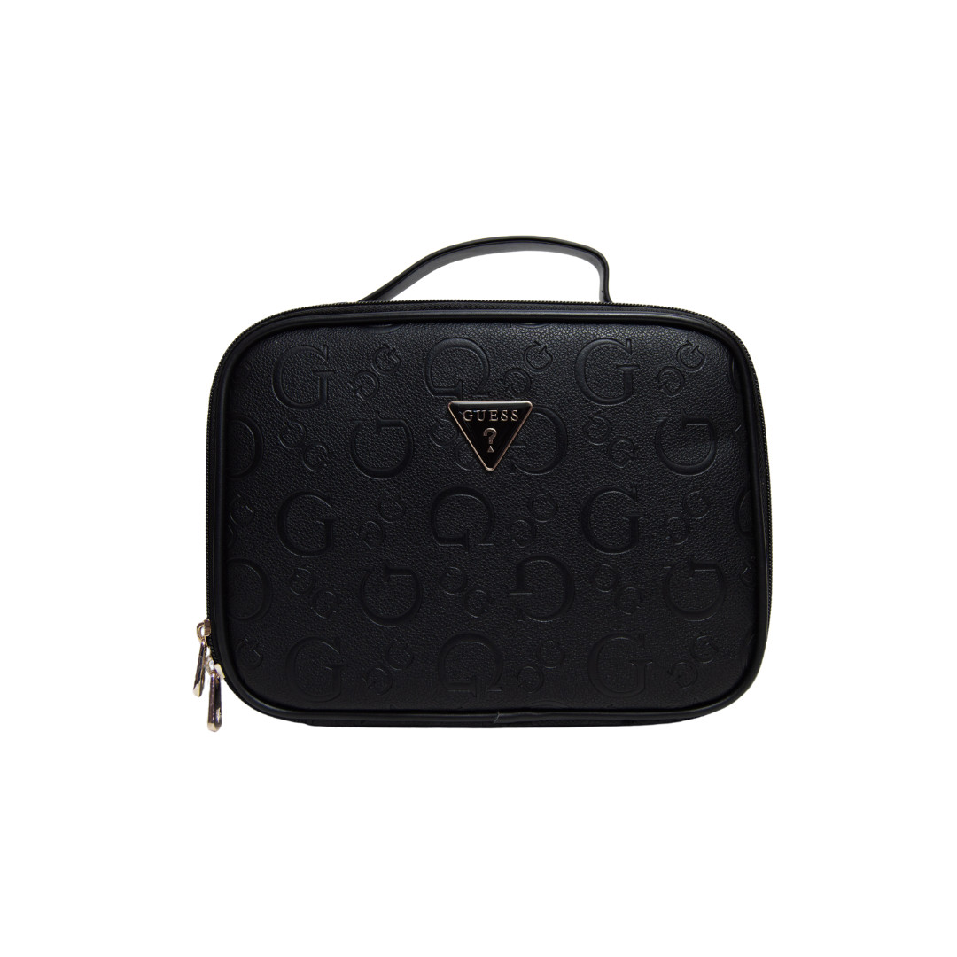Cosmetiquera Guess negro.
