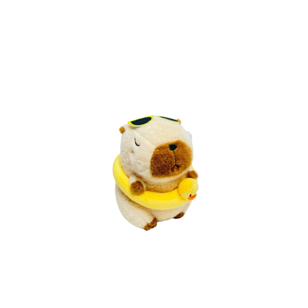 Peluche Capibara blanco.