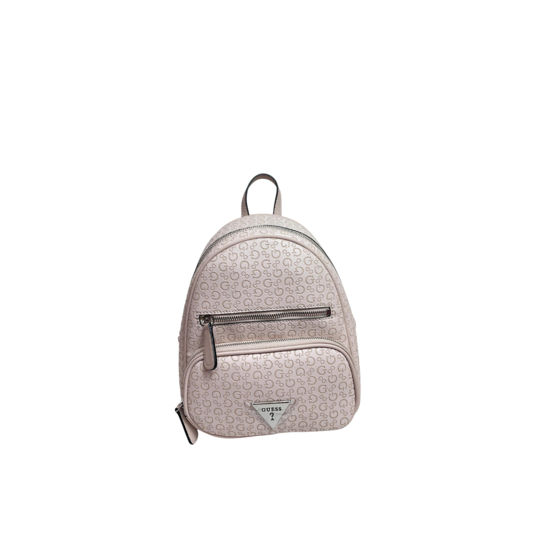 Mochila Guess beige.