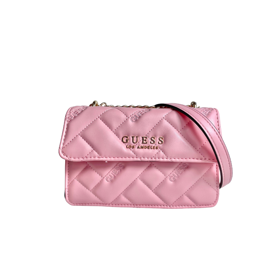 Bolso mini crossbody Guess entrelazado c...