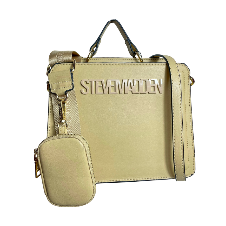 Bolso Steve Madden Nude, con bolso mini