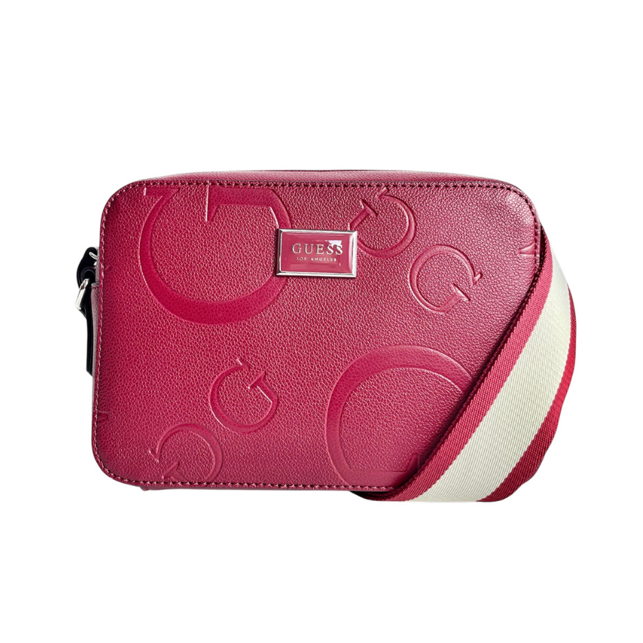 Bolso Guess crossbody Rojo, con estampad...