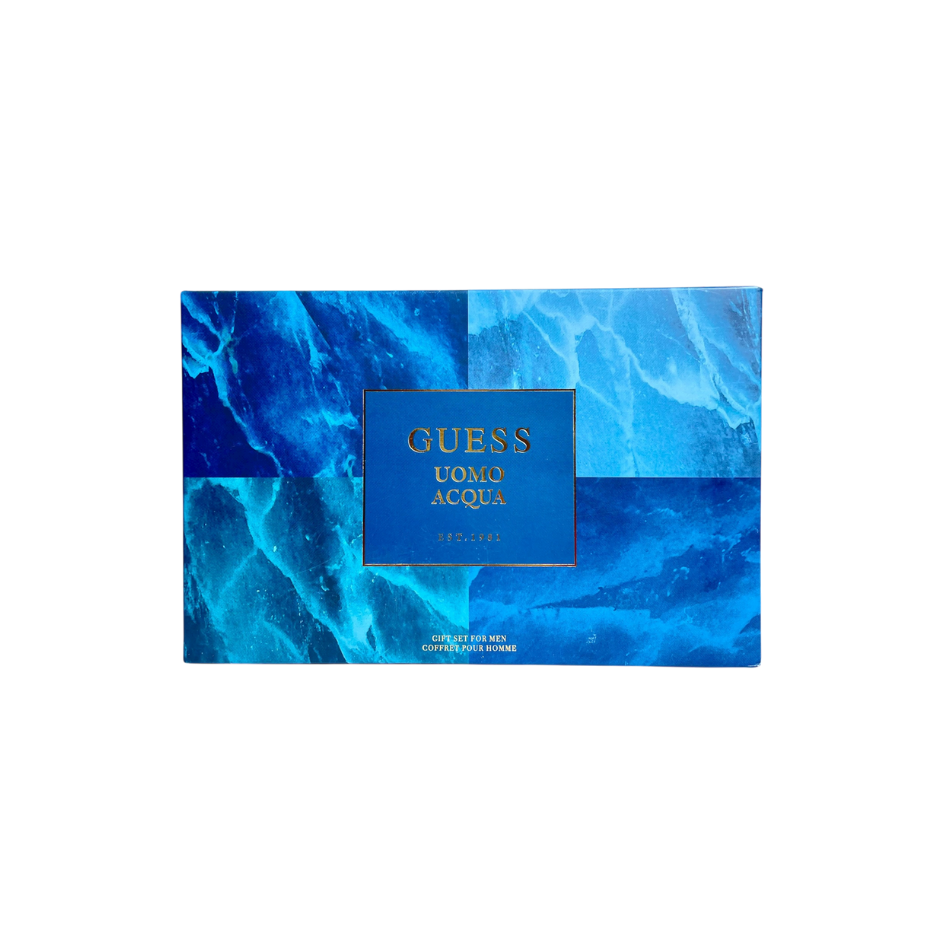 Set Perfume Guess Uomo Acqua con neceser...