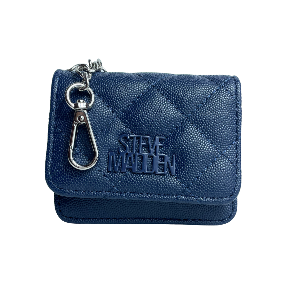 Cartera Steve Madden azul marino tipo ll...